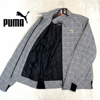 PUMA - ☆ほぼ未使用☆【ＰＵＭＡプーマ ゴルフウェア ジャケット メンズＯ チェック柄】