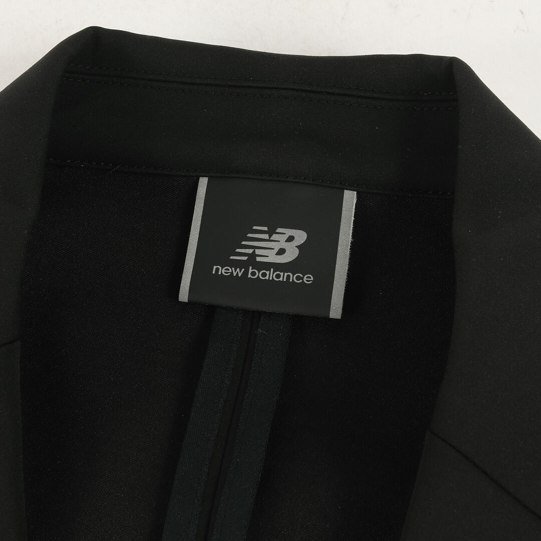 New Balance(ニューバランス)のNEW BALANCE ニューバランス ジャケット サイズ:M ストレッチ ポリ ジャージー 2B テーラードジャケット MET24 Single Jacket AMJ35000 ブラック 黒 アウター ブレザー 上着【メンズ】【中古】 メンズのジャケット/アウター(テーラードジャケット)の商品写真