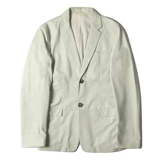 ジルサンダー(Jil Sander)のJIL SANDER ジル・サンダー ジャケット サイズ:48 00s レザー 2B テーラードジャケット アンコン ラフシモンズ RAF SIMONS ミントグリーン イタリア製 アウター ブレザー 上着【メンズ】【中古】(テーラードジャケット)