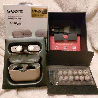 ソニー(SONY)のPR様専用【ジャンク品】SONY WF-1000XM3(S) SILVER(ヘッドフォン/イヤフォン)