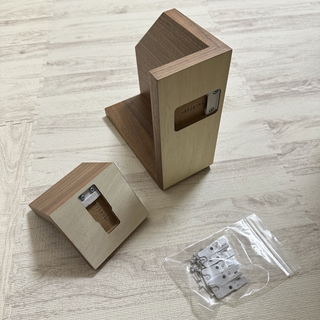 MUJI (無印良品) - 無印良品 壁に付けられる家具 コーナー棚 & L MUJI (無印良品) - 無印良品 壁に付けられる家具 コーナー棚 & L