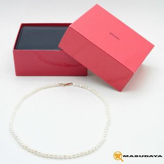 タサキ(TASAKI)のタサキ 淡水パールネックレスK18YG【美品】(ネックレス)