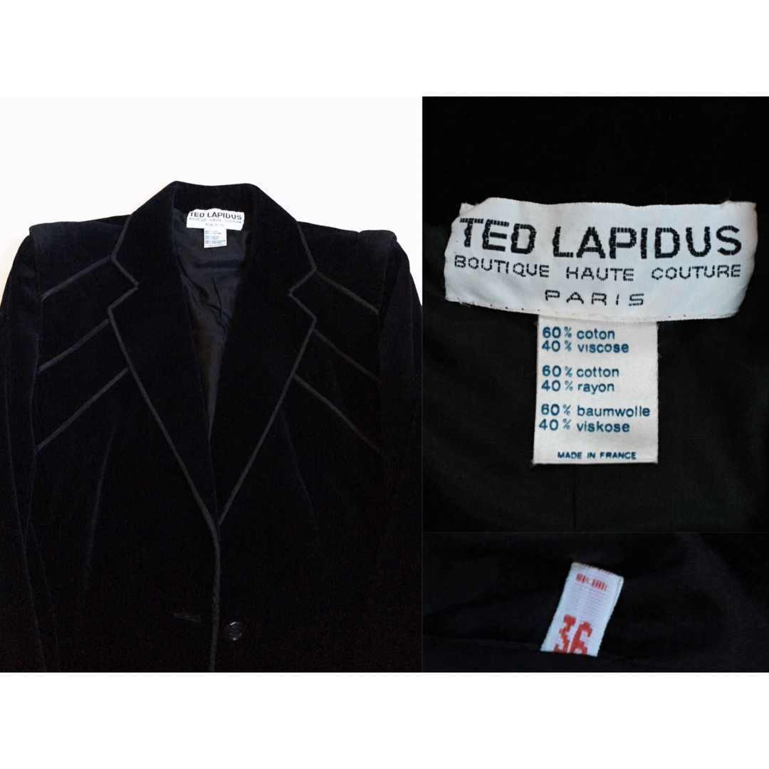 FUMIKA_UCHIDA(フミカウチダ)の70s TED LAPIDUS Vintage Velvet Jacket レディースのジャケット/アウター(テーラードジャケット)の商品写真