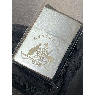 zippo オーストラリア ヴィンテージ 前面加工 希少モデル 1991年製(その他)