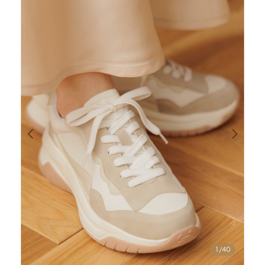 flower(フラワー)のflower daily volume sneakers レディースの靴/シューズ(スニーカー)の商品写真