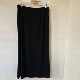 E.SECONDS ブラック　ロングスカート　サイズ　15  (ロングスカート)