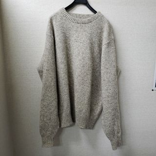 ランズエンド(LANDS’END)のlands end ランズエンド　ニット XL ナチュラルミックス　菅田将暉(ニット/セーター)