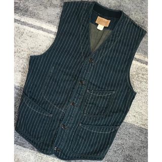 RRL - 新品*RRL*スエードヨーク キルテッド ベスト*M* ダブル