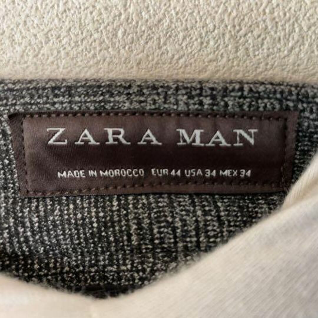 ZARA MAN ボトムス パンツ スラックス グレー L ヴィンテージ メンズ メンズのパンツ(スラックス)の商品写真
