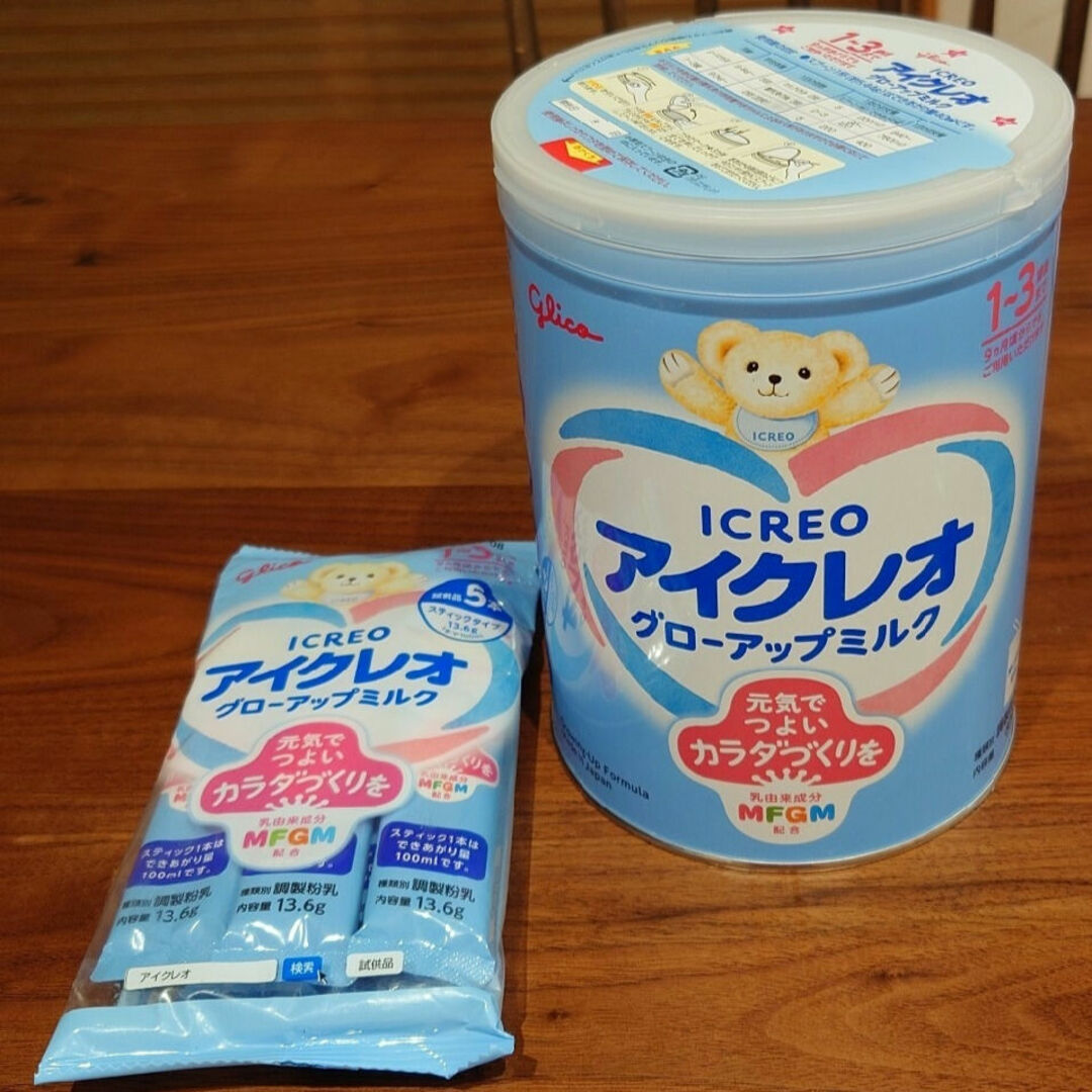 グリコ(グリコ)のアイクレオ グローアップミルク(820g) キッズ/ベビー/マタニティの授乳/お食事用品(その他)の商品写真