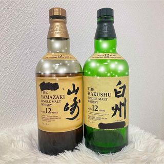 サントリー(サントリー)の山崎　12年　白州　12年　(ウイスキー)