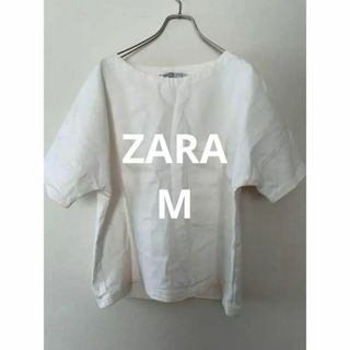 ザラ(ZARA)のZARA Basic ザラ デニムシャツ ショート丈 ゆったり 羽織り サイズM(シャツ/ブラウス(長袖/七分))