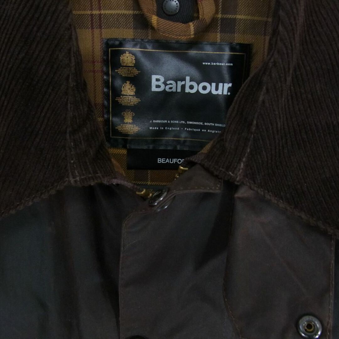 Barbour(バーブァー)のBarbour バブアー 英国製 BEAUFORT ビューフォート 3ワラント オイルド ジャケット ブラウン系 C42/107cm【中古】 メンズのジャケット/アウター(その他)の商品写真