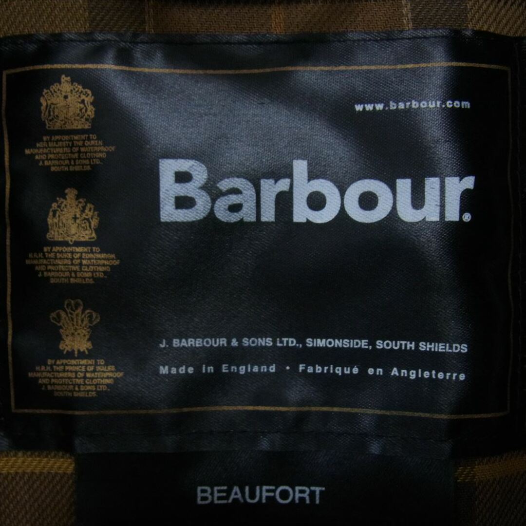 Barbour(バーブァー)のBarbour バブアー 英国製 BEAUFORT ビューフォート 3ワラント オイルド ジャケット ブラウン系 C42/107cm【中古】 メンズのジャケット/アウター(その他)の商品写真
