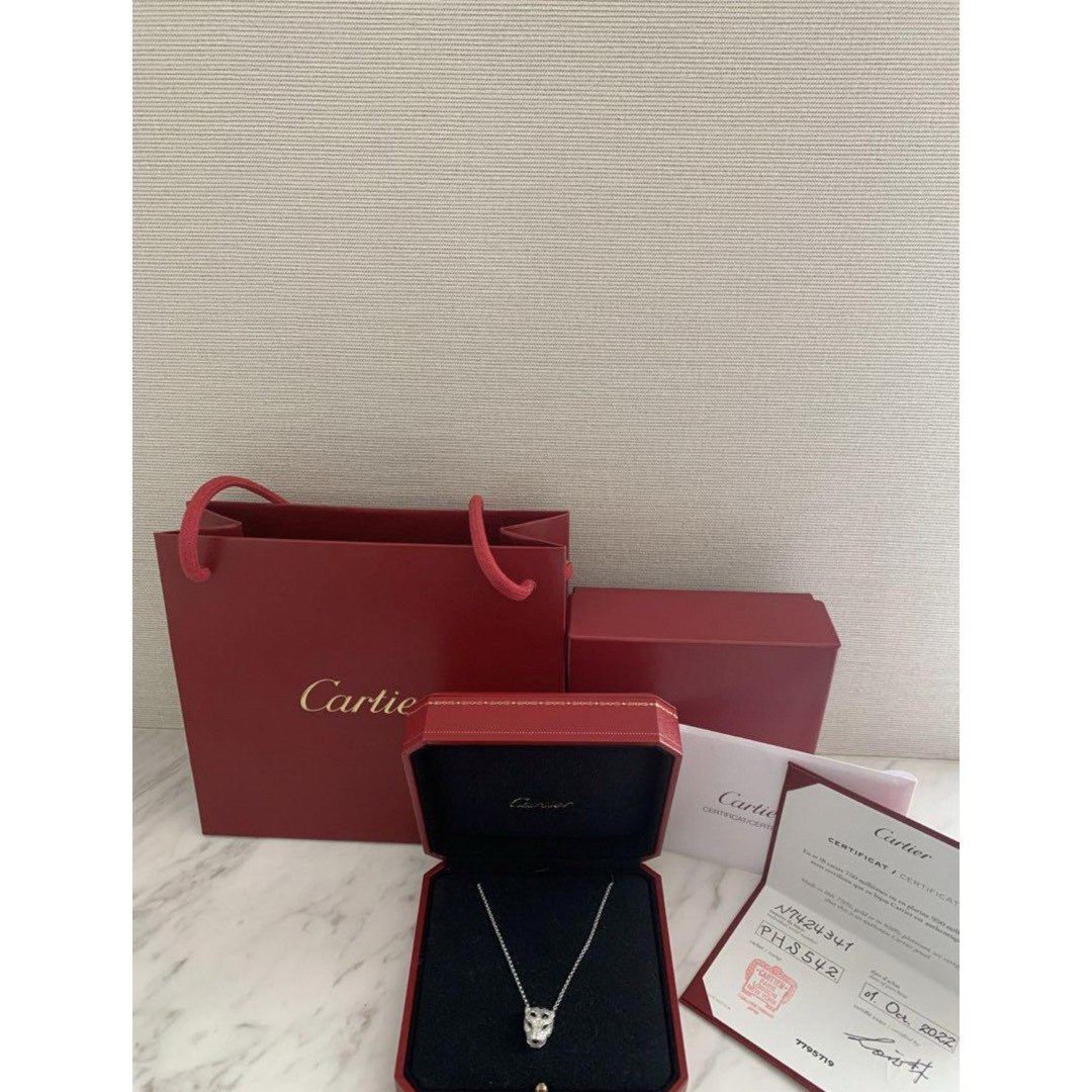 Cartier(カルティエ)の未使用品　パンテール ドゥ カルティエ ネックレス　cartier レディースのアクセサリー(ネックレス)の商品写真