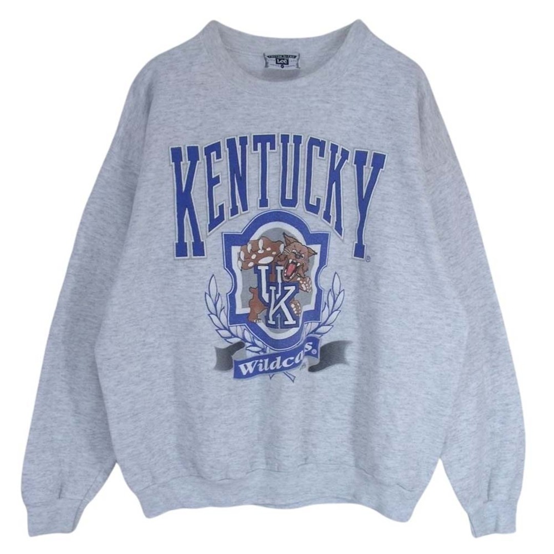 Lee(リー)のLee リー ヴィンテージ 90s Kentucky ケンタッキー ロゴ プリント スウェット グレー系 XL【中古】 メンズのトップス(スウェット)の商品写真