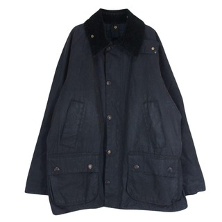 バーブァー(Barbour)のBarbour バブアー A104 00年 英国製 3ワラント BEDALE ビデイル オイルド ジャケット ブラック系 C38/97cm【中古】(その他)