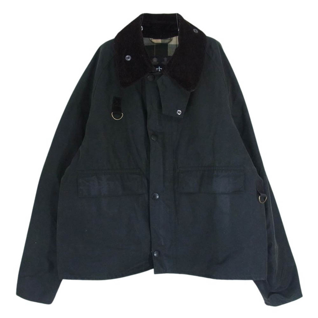 Barbour(バーブァー)のBarbour バブアー 232MWX1212 SPEY スペイ ワックス コットン ショート ブルゾン カーキ系 L【中古】 メンズのジャケット/アウター(その他)の商品写真