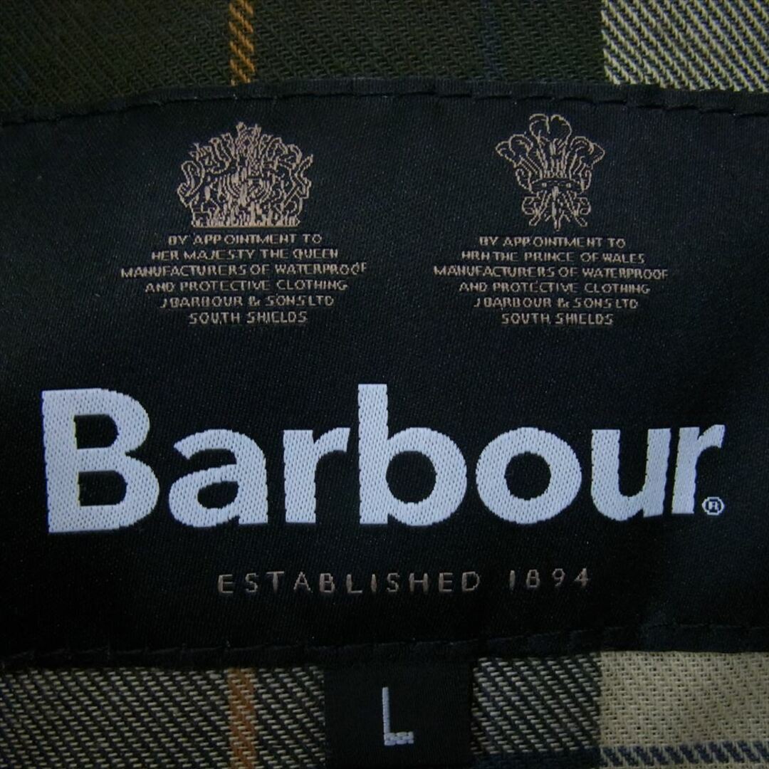 Barbour(バーブァー)のBarbour バブアー 232MWX1212 SPEY スペイ ワックス コットン ショート ブルゾン カーキ系 L【中古】 メンズのジャケット/アウター(その他)の商品写真