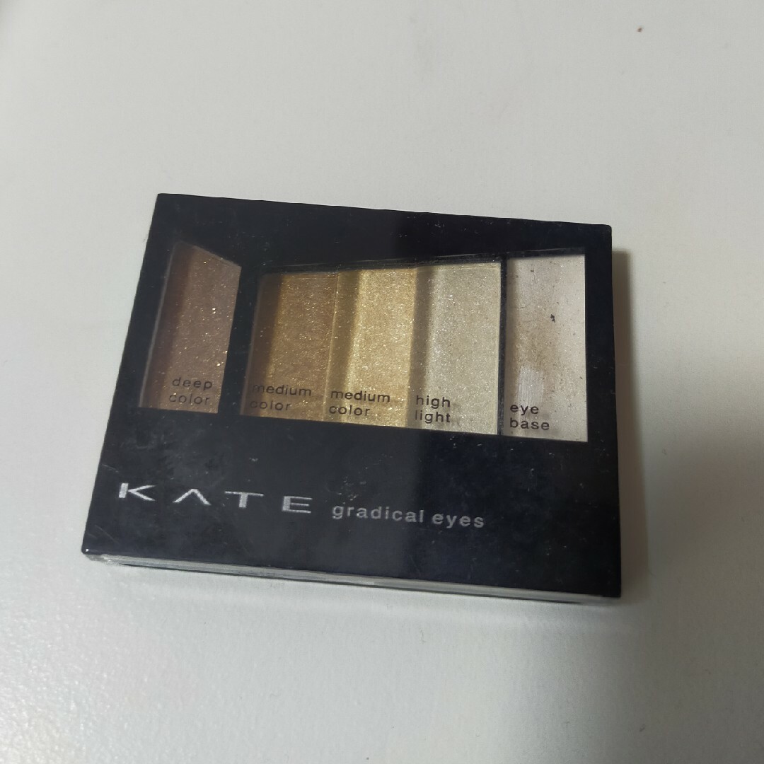 KATE(ケイト)のKATE　アイシャドウ　ゴールド　ブラウン コスメ/美容のベースメイク/化粧品(アイシャドウ)の商品写真