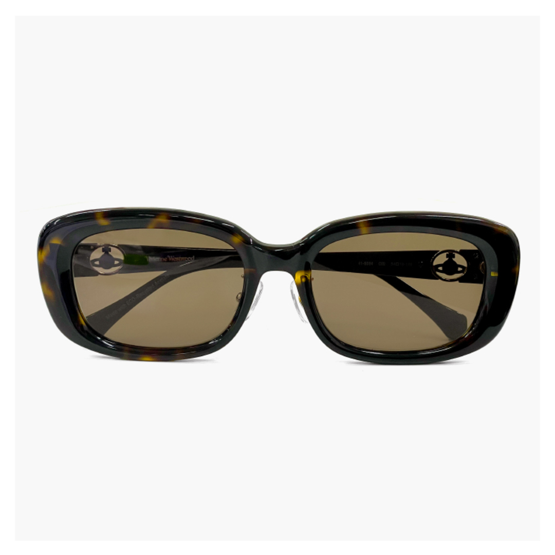 Vivienne Westwood(ヴィヴィアンウエストウッド)の【新品】 41-5004 c02 54mm レディース ヴィヴィアン ウエストウッド サングラス Vivienne Westwood uvカット 紫外線対策 オーバル スクエア 型 フレーム ダークデミブラウン オーブ アジアンフィット モデル レディースのファッション小物(サングラス/メガネ)の商品写真