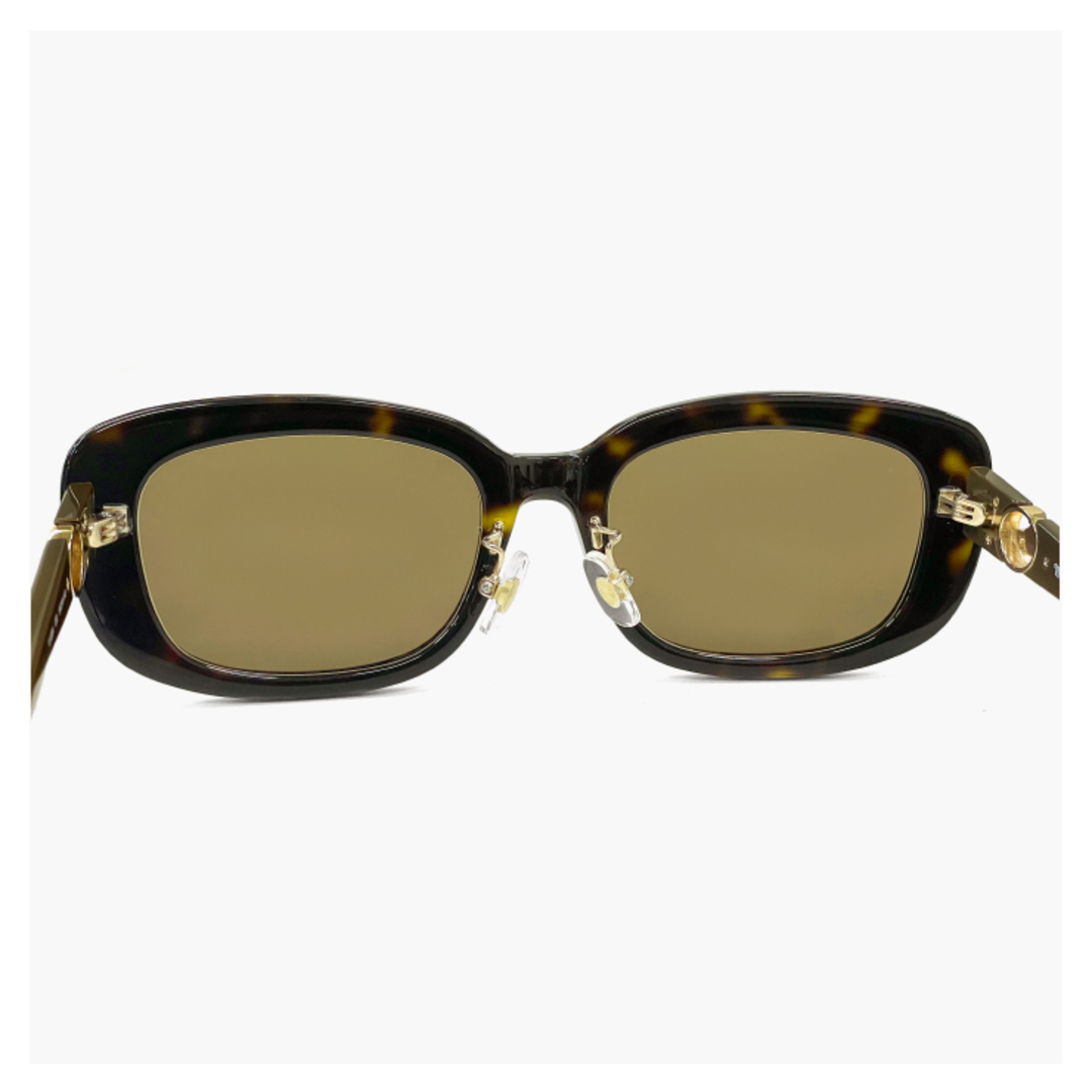 Vivienne Westwood(ヴィヴィアンウエストウッド)の【新品】 41-5004 c02 54mm レディース ヴィヴィアン ウエストウッド サングラス Vivienne Westwood uvカット 紫外線対策 オーバル スクエア 型 フレーム ダークデミブラウン オーブ アジアンフィット モデル レディースのファッション小物(サングラス/メガネ)の商品写真