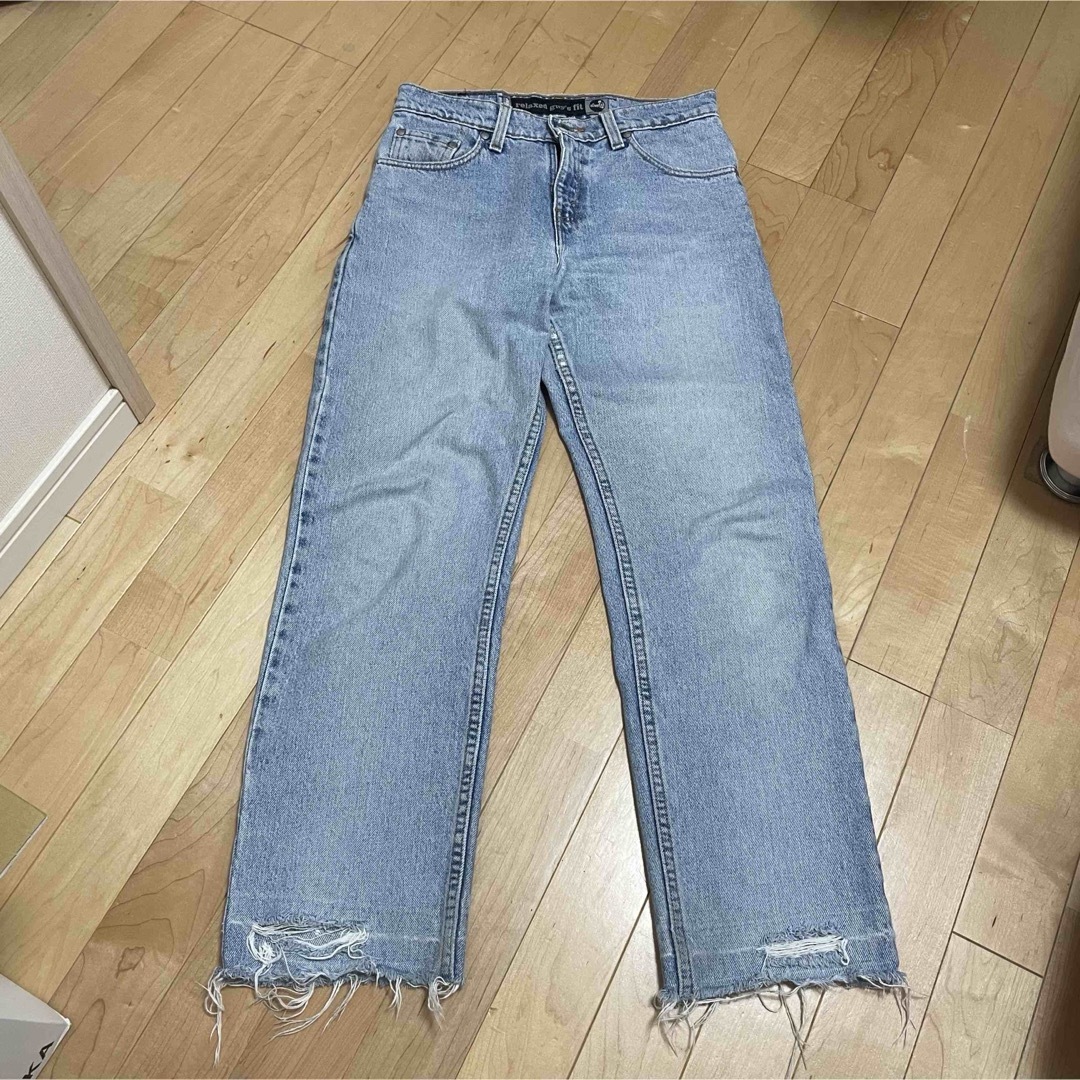 SILVER TAB（Levi's）(シルバータブ)のリーバイス シルバータブ デニム レディースのパンツ(デニム/ジーンズ)の商品写真