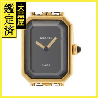 シャネル(CHANEL)のシャネル　時計　プルミエールL　H0001　GP　革　レディース 【200】(腕時計)