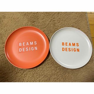 BEAMS - 【新品・未使用】ビームスデザインオリジナル　バンブープレート　皿　2枚セット