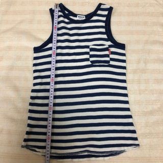 ブリーズ(BREEZE)のBREEZE ボーダー タンクトップ 130cm ブリーズ 140cm(Tシャツ/カットソー)