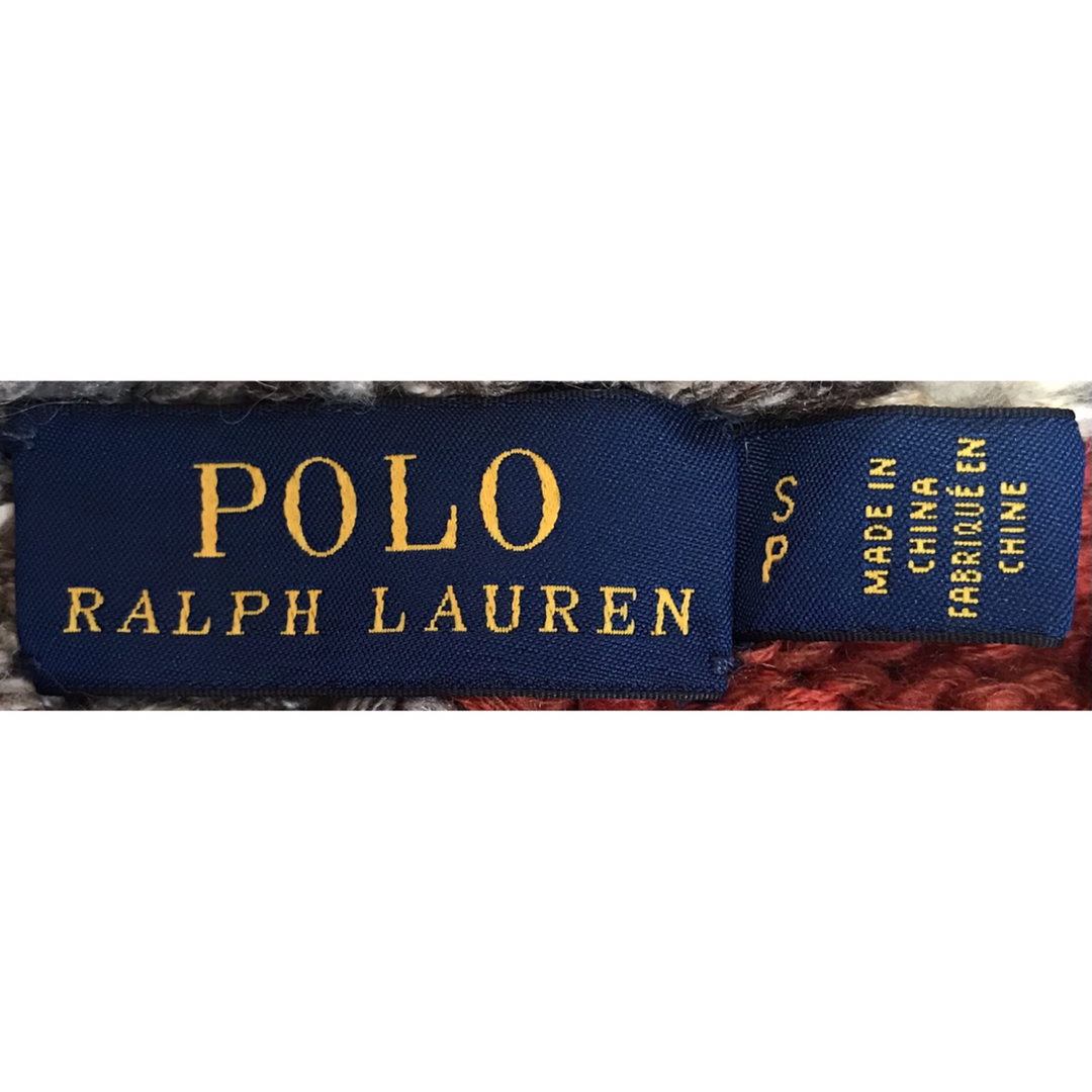 POLO RALPH LAUREN(ポロラルフローレン)の極上のネイティブ柄&パッチワーク柄 ラルフローレン ニット ガウン カーディガン レディースのトップス(カーディガン)の商品写真