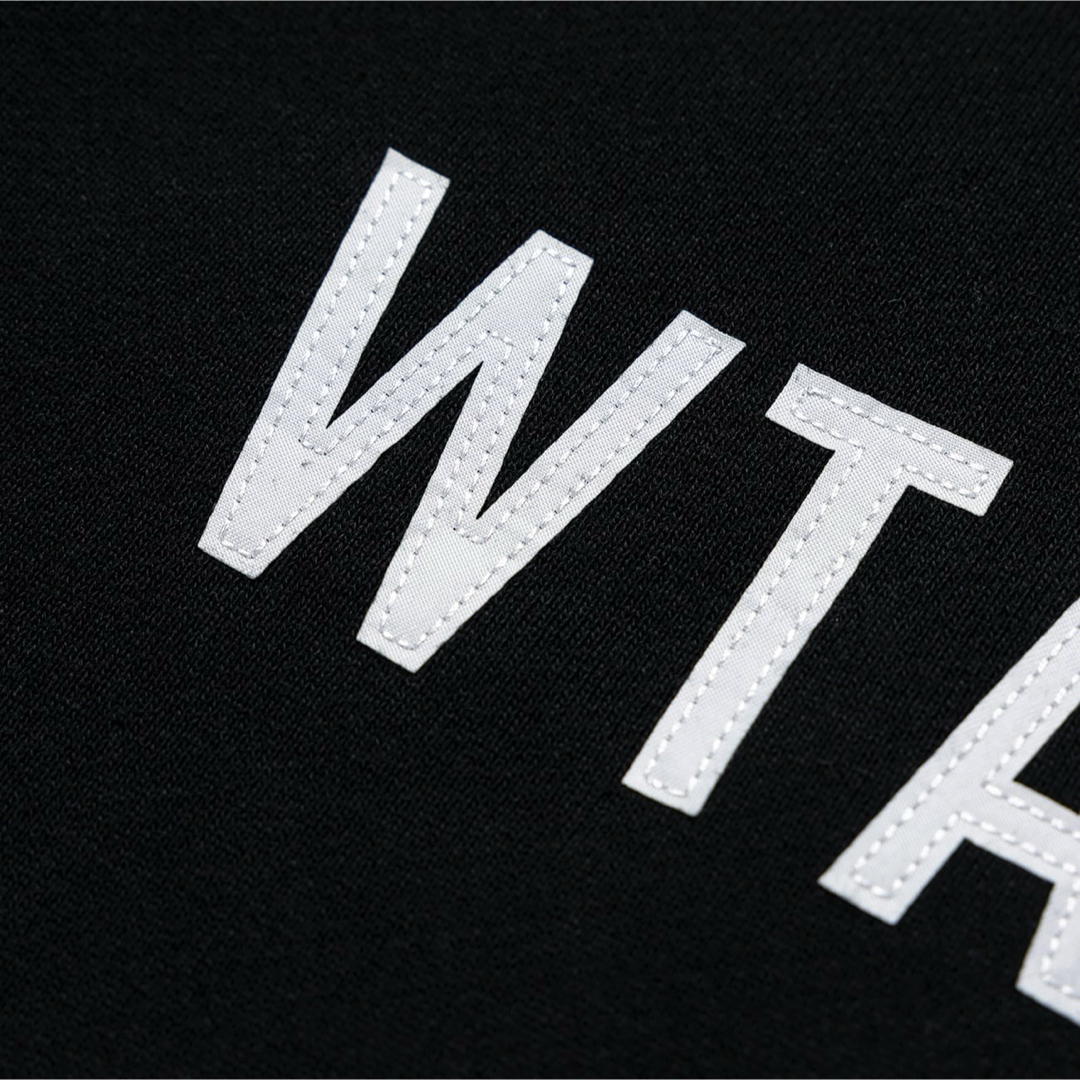 W)taps(ダブルタップス)のWTAPS 2024SS SIGN HOODY BLACK Lサイズ メンズのトップス(パーカー)の商品写真