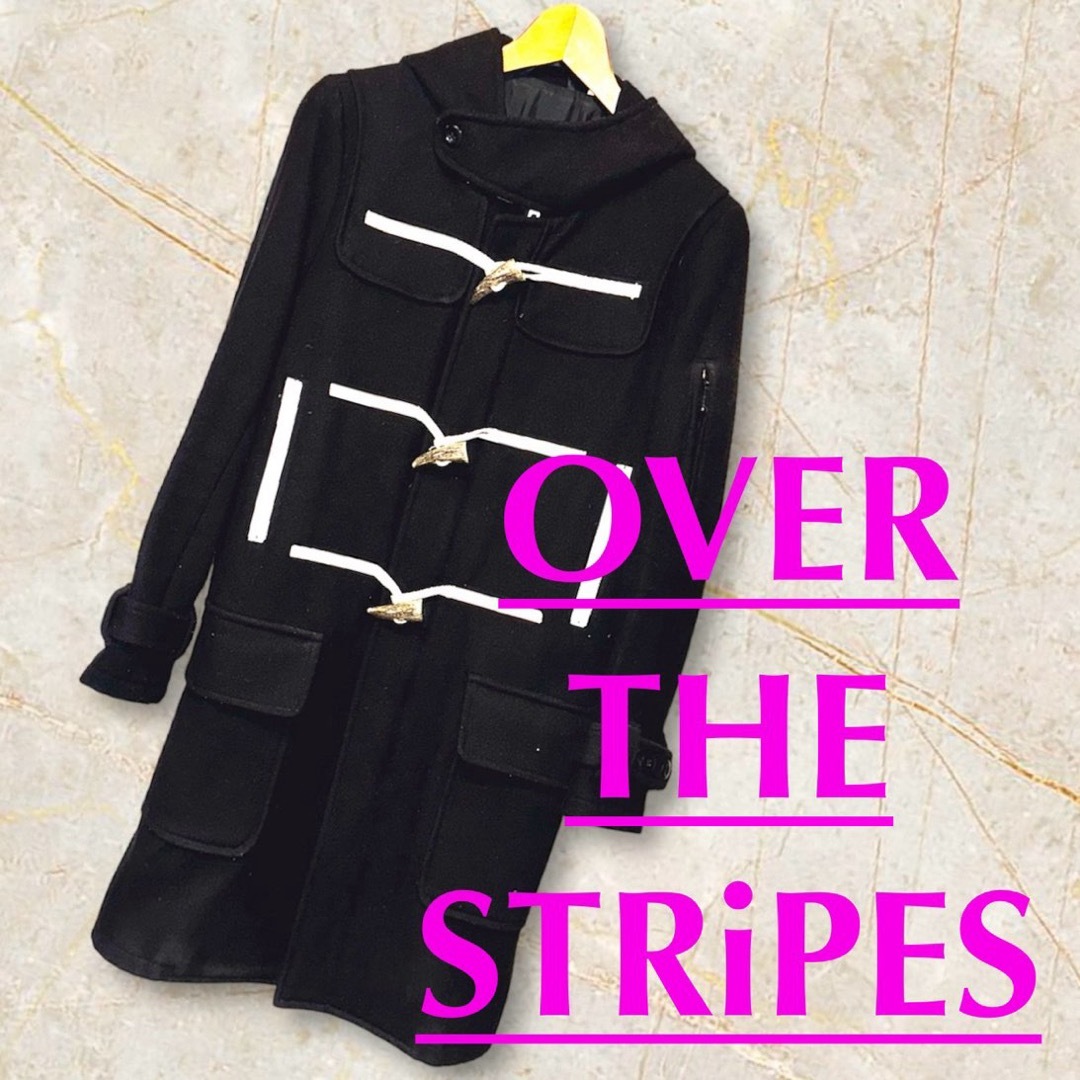 BEAMS(ビームス)の☆希少☆【OVER THE STRiPES】ダッフルコート 濃紺 メンズのジャケット/アウター(ダッフルコート)の商品写真