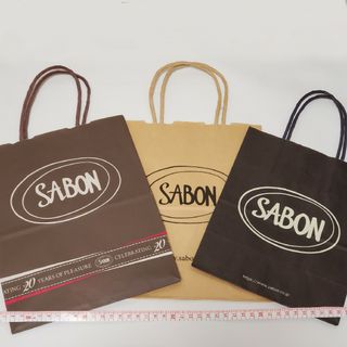 サボン(SABON)のSABON　紙袋　ショップ袋　ショッピングバック(ショップ袋)