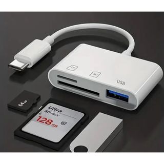 変換アダプター　HDMI USB iPhone iPad 新品　type-C(その他)