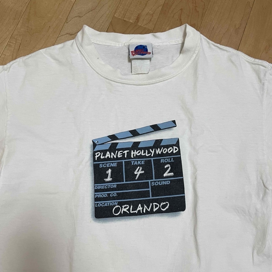 VINTAGE(ヴィンテージ)のプラネットハリウッド Tシャツ 2000年 メンズのトップス(Tシャツ/カットソー(半袖/袖なし))の商品写真