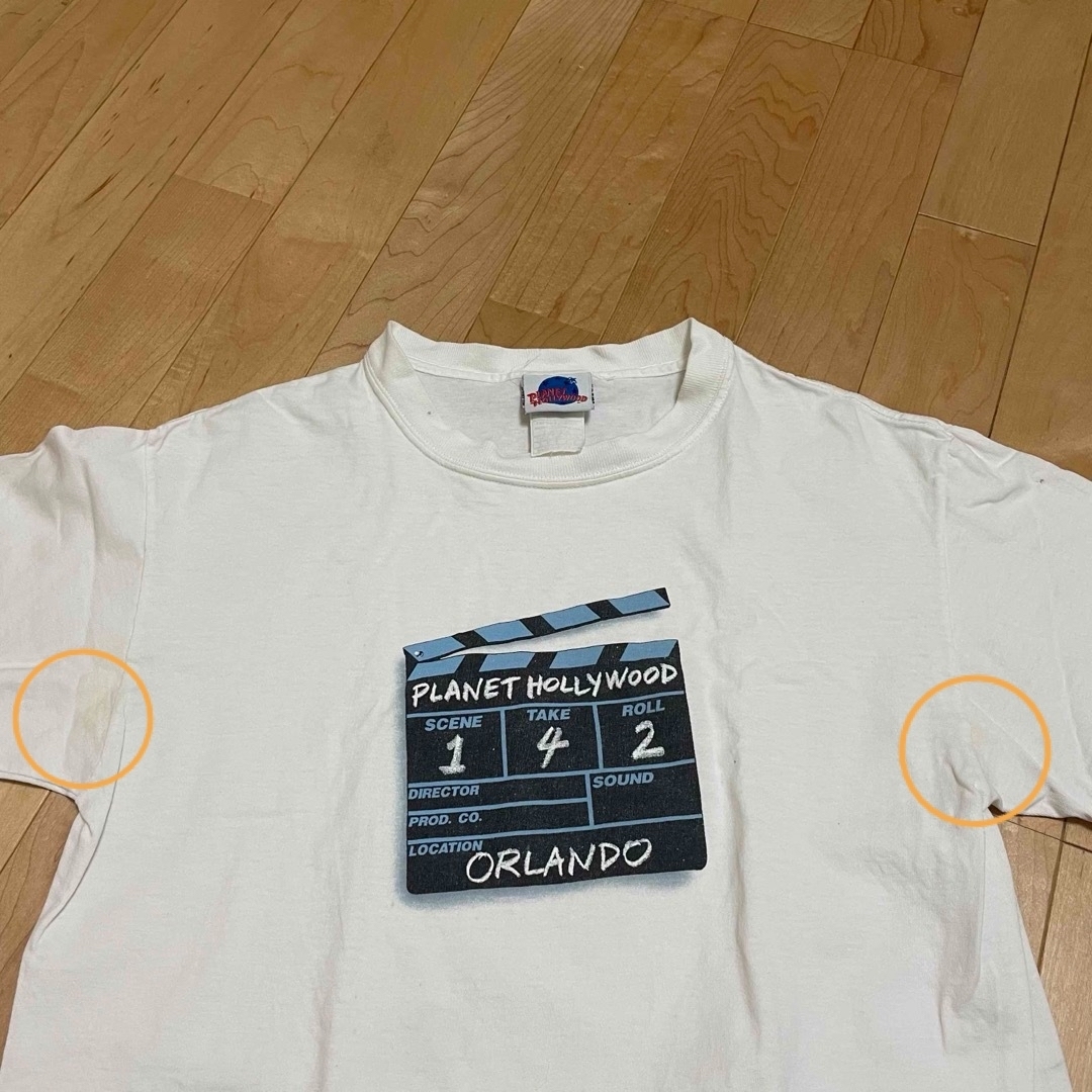 VINTAGE(ヴィンテージ)のプラネットハリウッド Tシャツ 2000年 メンズのトップス(Tシャツ/カットソー(半袖/袖なし))の商品写真