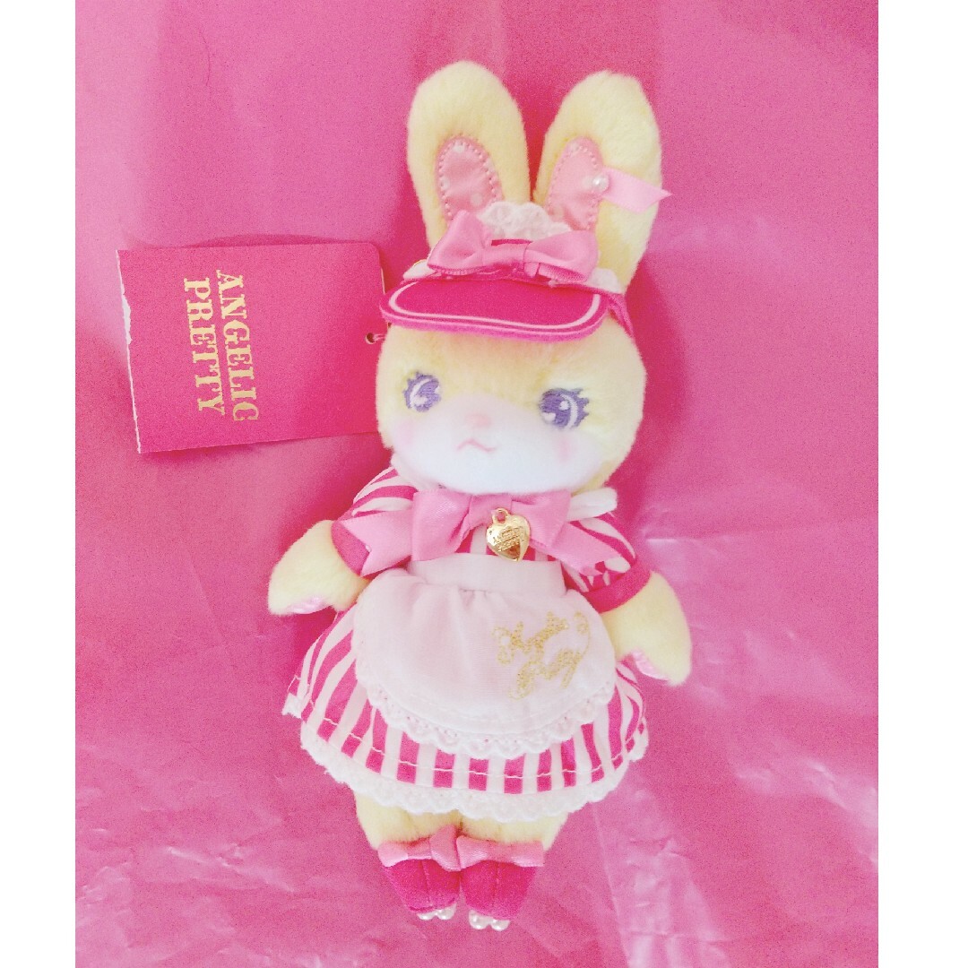 Angelic Pretty リリカルバニーぬいぐるみチャーム シロ 人気 Angelic Pretty リリカルバニーぬいぐるみチャーム シロ 人気