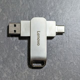 レノボ(Lenovo)の2TB TYPE-C TYPE-A  USBメモリ  2in1 USB3.0(PC周辺機器)