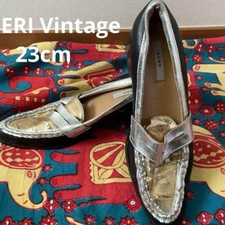 AMERI Vintage アメリ パンプス ヒール ゴールド ローファー M