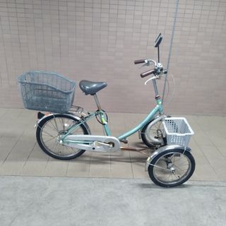 送料無料相談可！希少廃盤！ツノダサイクル！大人用三輪車！(自転車本体)