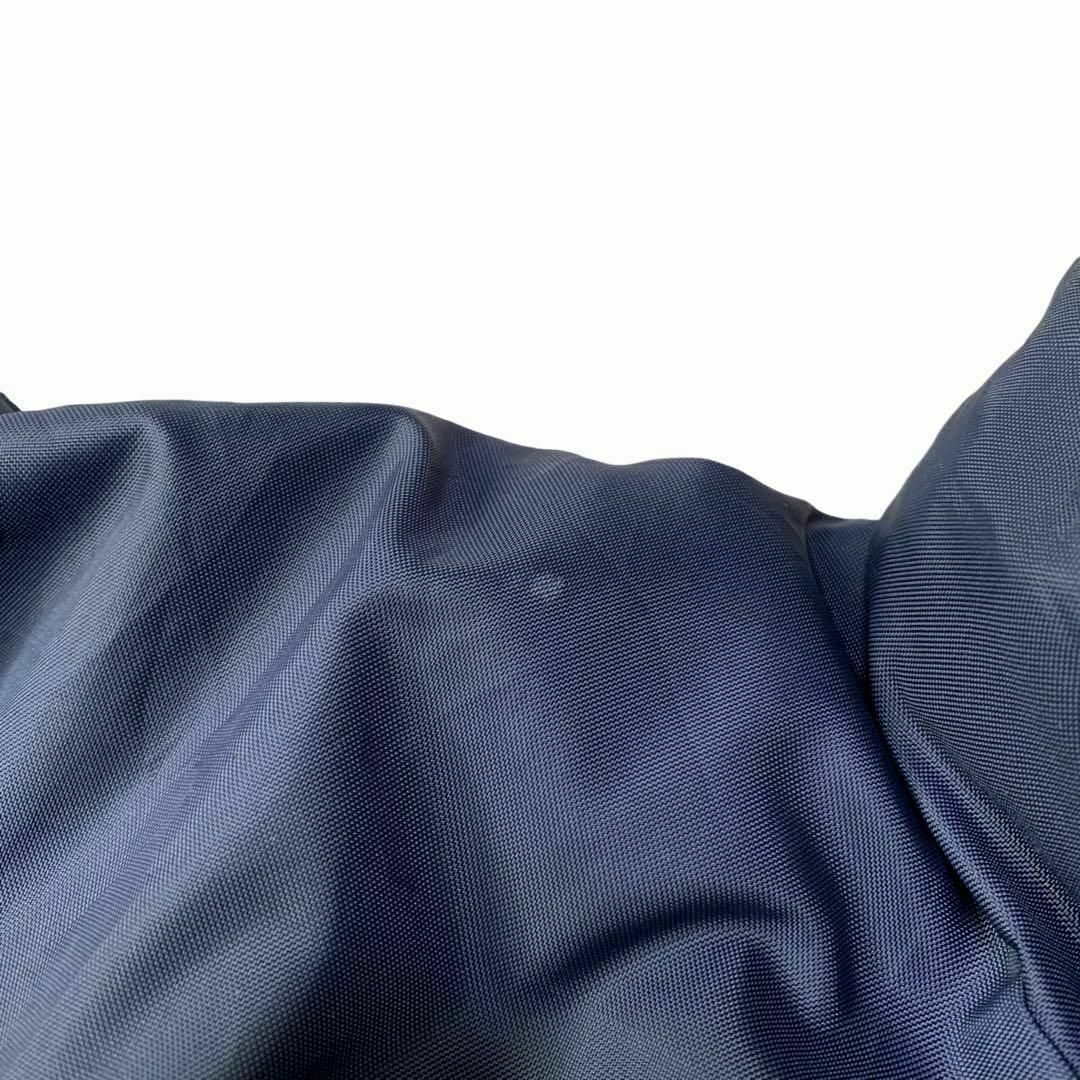 UMBRO(アンブロ)の90s UMBRO ネイビー ロングコート 中綿ジャケット ワンポイント メンズのジャケット/アウター(ダウンジャケット)の商品写真