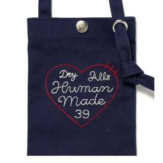 ヒューマンメイド(HUMAN MADE)のMINI SHOULDER BAG navy(ショルダーバッグ)