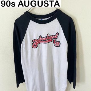 オーガスタ(AUGUSTA)のUSA製 90s AUGUSTA 七分袖　ラグラン　Tシャツ　ロンT 古着(Tシャツ/カットソー(半袖/袖なし))