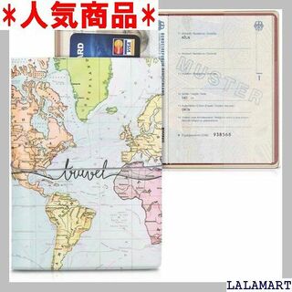 kwmobile パスポート 保護ケース 旅行 パスポ ト ベルデザイン 155(その他)