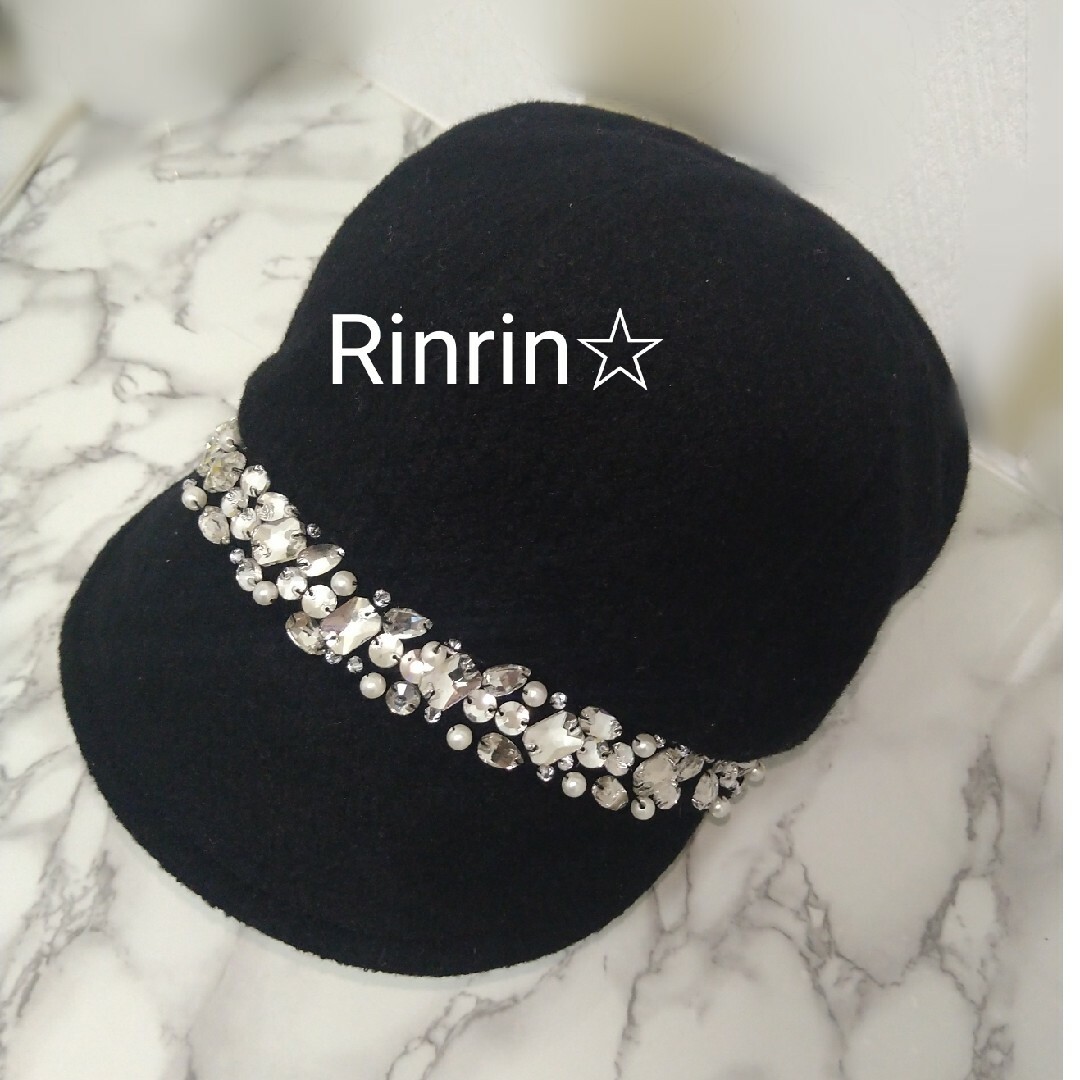 EmiriaWiz(エミリアウィズ)の【新品未使用】エミリアウィズのビジューキャスケット　EmiriaWiz レディースの帽子(キャスケット)の商品写真