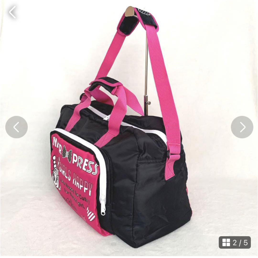 INNER PRESS(インナープレス)のINNER PRESS ボストンバッグ キッズ ショルダー付き レディースのバッグ(ボストンバッグ)の商品写真