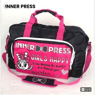 インナープレス(INNER PRESS)のINNER PRESS ボストンバッグ キッズ ショルダー付き(ボストンバッグ)