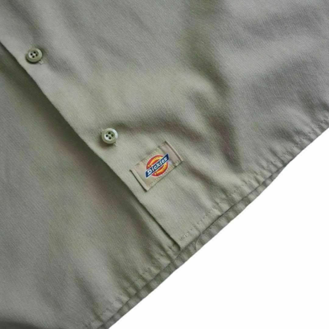 Dickies(ディッキーズ)のDickies ディッキーズ 長袖ワークシャツ 無地 メンズのトップス(シャツ)の商品写真