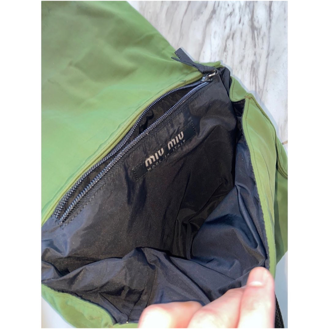 miumiu(ミュウミュウ)のvintage 00s miu miu archive 緑 ワンショルダーバッグ メンズのバッグ(ショルダーバッグ)の商品写真
